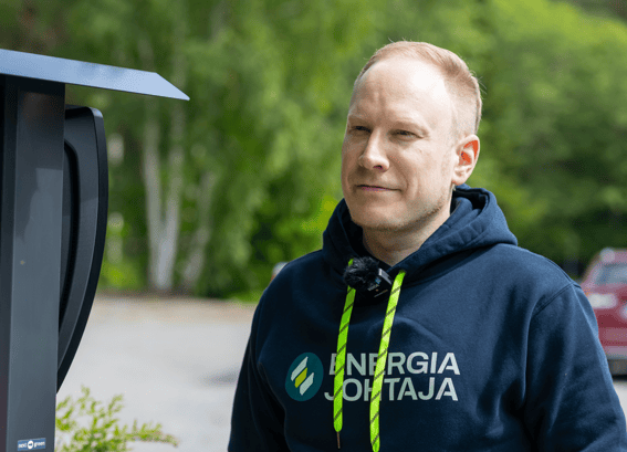 Anssi Hyytiäinen Lumme Energialta Energiapalvelut yksiköstä
