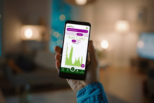 Energiaraportointi_mobiili-himmeä kotivalaistustausta