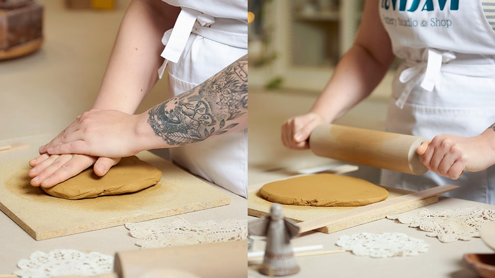 Taikinan työstäminen